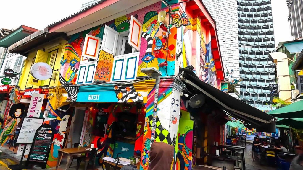 Haji Lane Must see Shops and murals in Kampong Glam, Singapore