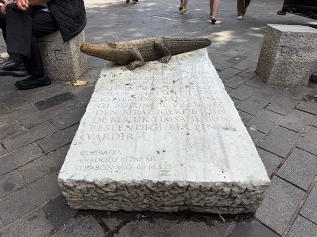 Timah Heykeli crocodile 1-Day in Kadıköy; Enjoy Istanbul’s Asian Side