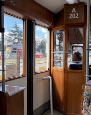 Nostalgic tram 3 interior 1-Day in Kadıköy; Enjoy Istanbul’s Asian Side